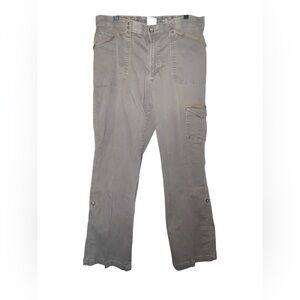 Lee Women’s Comfort‎ Waistband Y2K Brown Cargo Pants Size 14